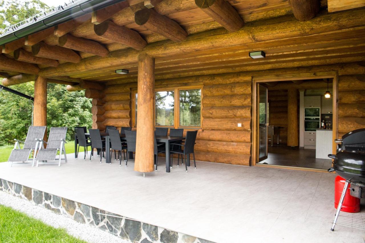 Вилла Luxusni Srub Az 24 Luzek - Sruby-Lipno Фримбурк Экстерьер фото