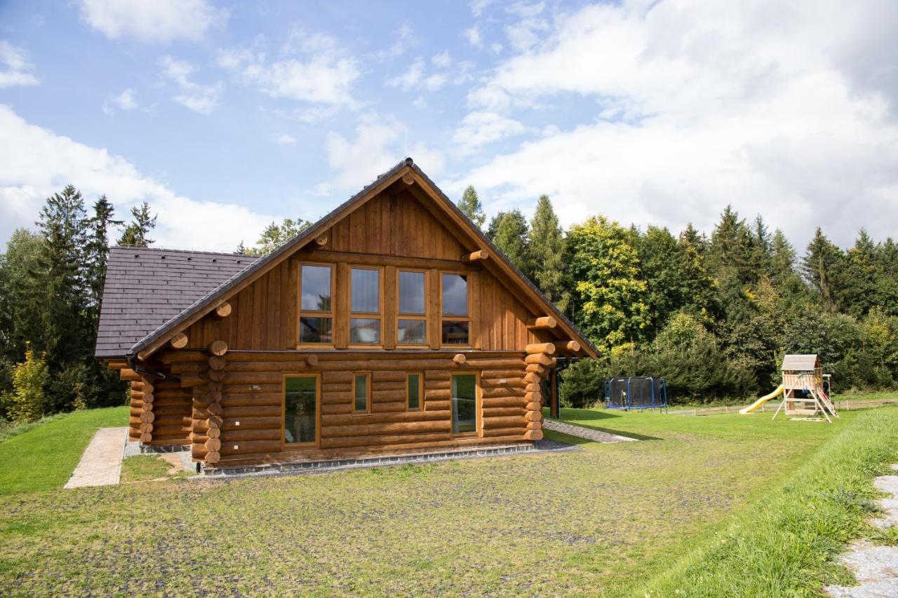 Вилла Luxusni Srub Az 24 Luzek - Sruby-Lipno Фримбурк Экстерьер фото