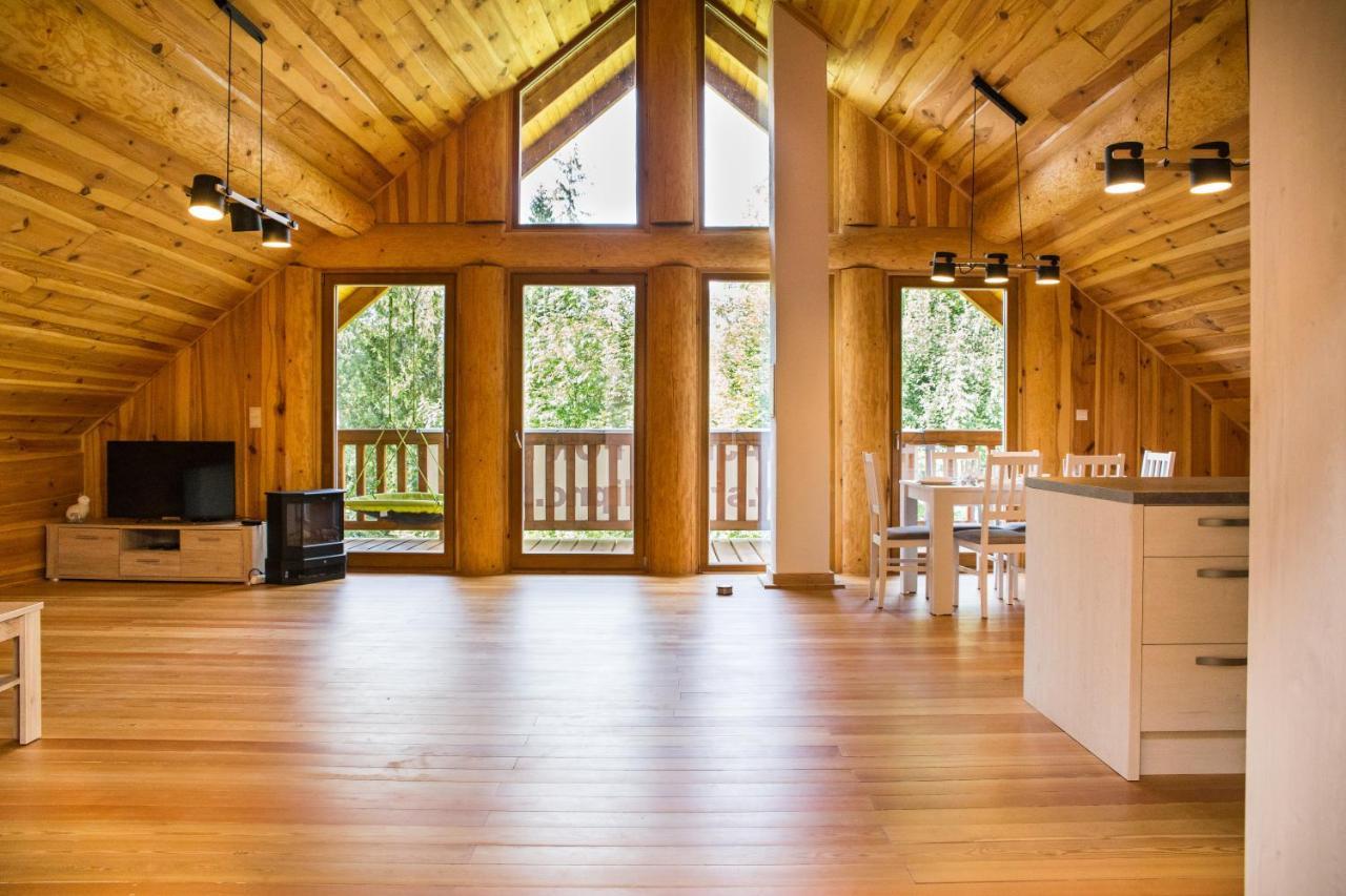 Вилла Luxusni Srub Az 24 Luzek - Sruby-Lipno Фримбурк Экстерьер фото