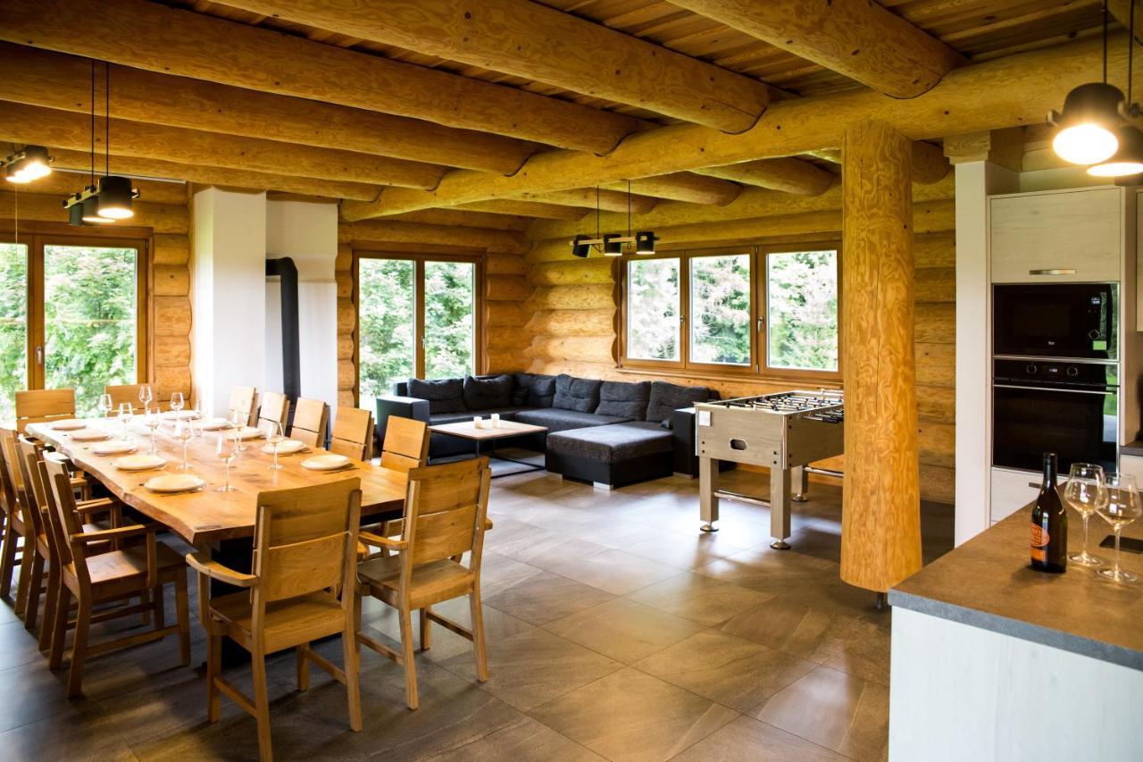 Вилла Luxusni Srub Az 24 Luzek - Sruby-Lipno Фримбурк Экстерьер фото